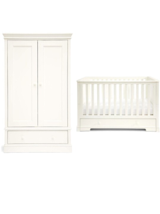 Oxford 2 Piece Cotbed Set with Wardrobe image number 1
